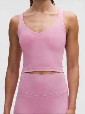 Lululemon Align Tank Size 0 Pink Frosting